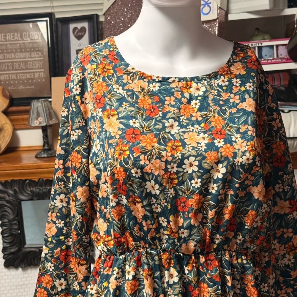 Floral Print Dress - Picture 5 of 5